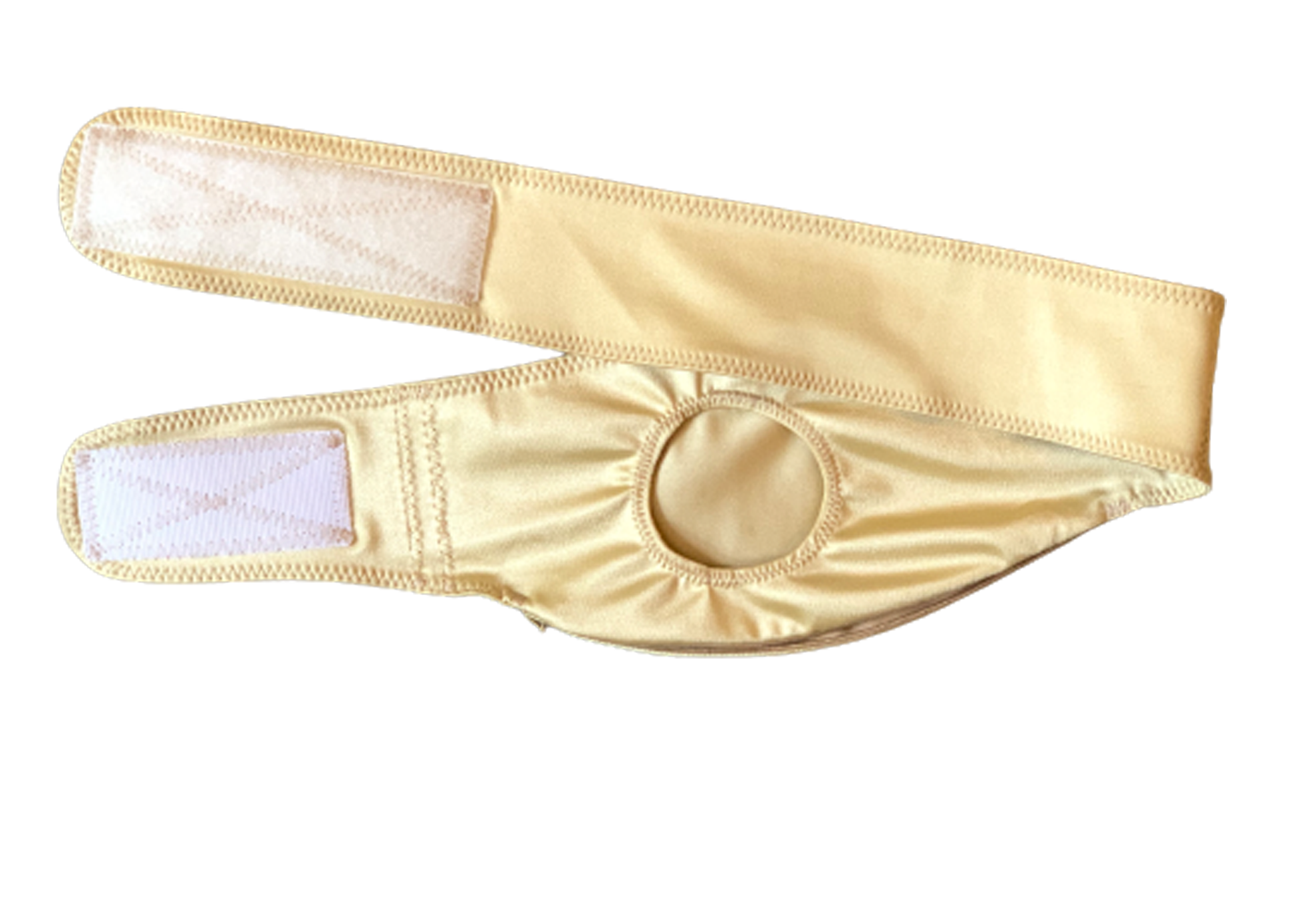 Soft Material Beige Horizontal Ostomy Belt-Stoma Bag Belt- Stoma Belt- Ileostomy Belt-Colostomy Belt-Hernia Belt image 5