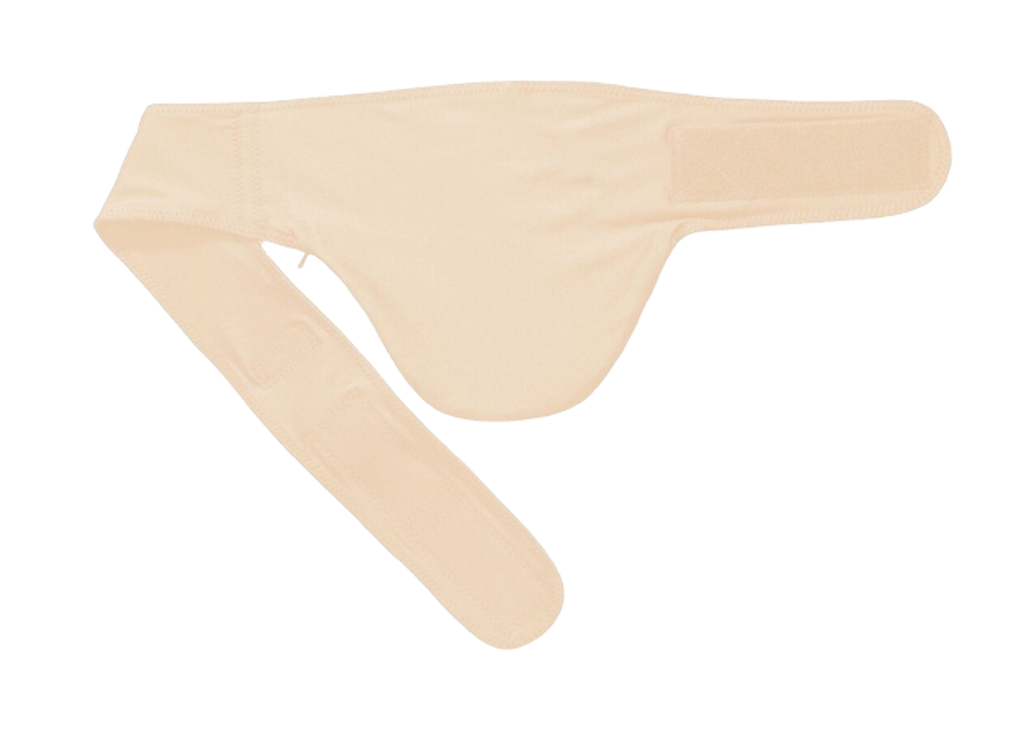 Soft Material Beige Vertical Ostomy Belt-Stoma Bag Belt- Stoma Belt- Ileostomy Belt-Colostomy Belt-Hernia Belt image 0