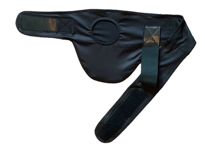 Soft Material Black Vertical Ostomy Belt-Stoma Bag Belt- Stoma Belt- Ileostomy Belt-Colostomy Belt-Hernia Belt image 4