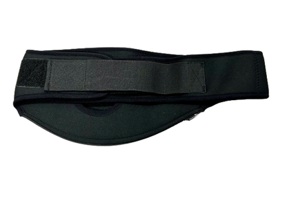 Thin Neoprene Black Horizontal Ostomy Belt-Stoma Bag Belt- Stoma Belt- Ileostomy Belt-Colostomy Belt-Hernia Belt image 1