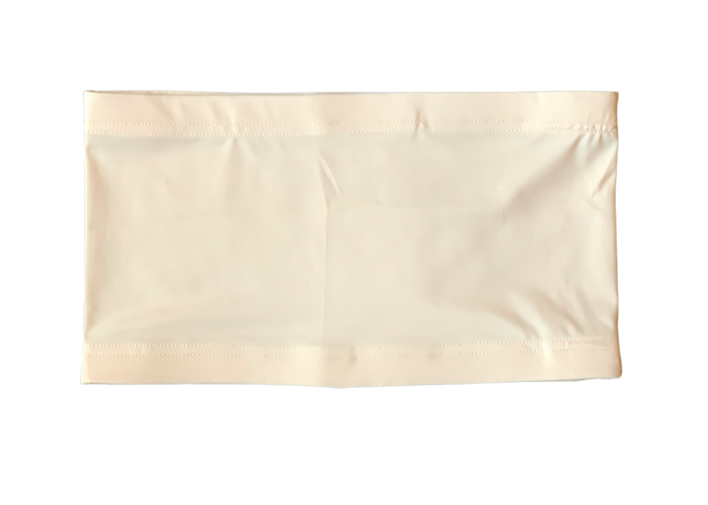 Soft Material Beige Belly Wrap Back Warmer Colostomy Ostomy Stoma Band Post Surgery Body Shaper with Silicon Grip Waist Cincher image 0