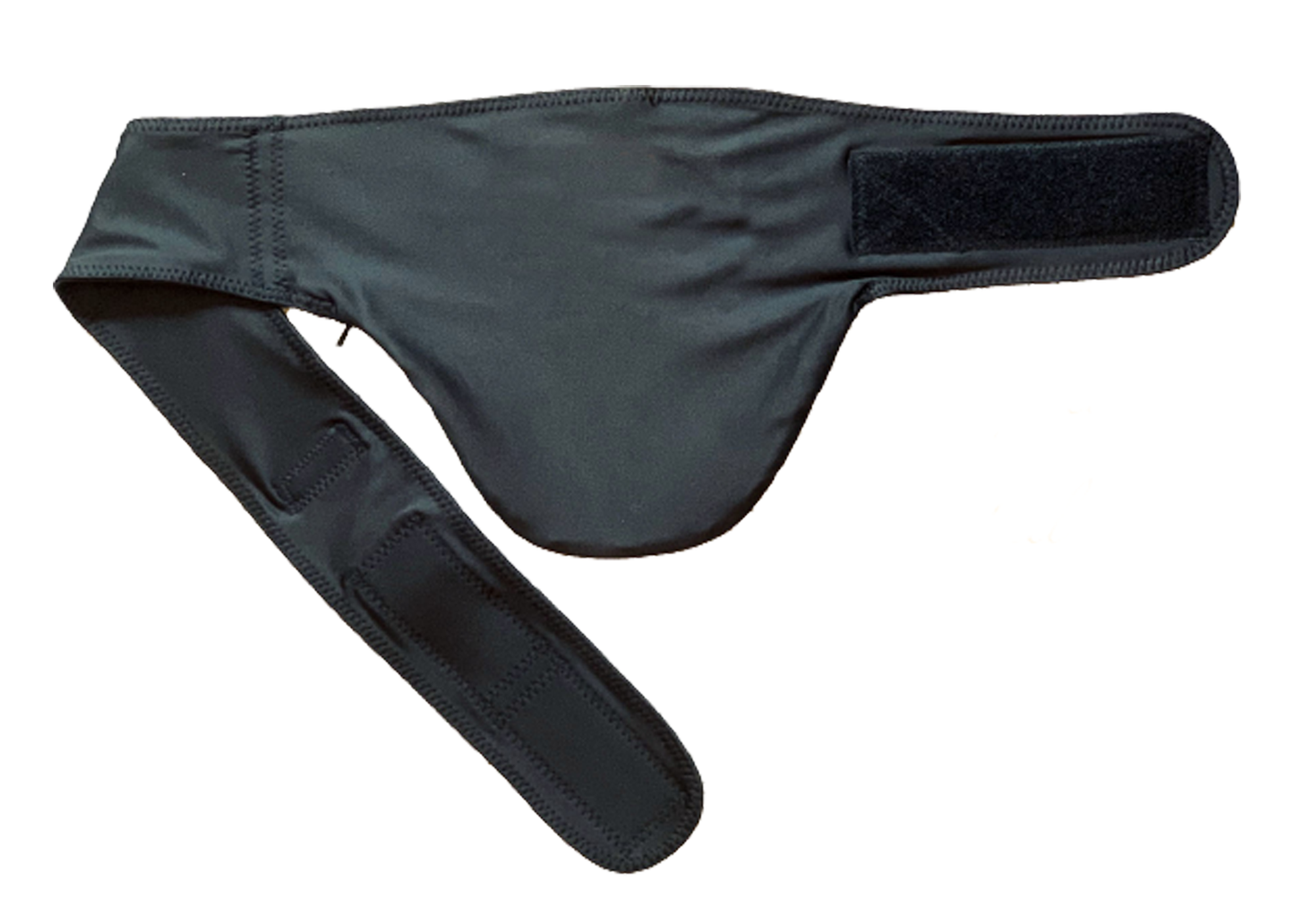 Soft Material Black Vertical Ostomy Belt-Stoma Bag Belt- Stoma Belt- Ileostomy Belt-Colostomy Belt-Hernia Belt image 0