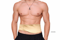 Soft Material Beige Horizontal Ostomy -Stoma Bag Belt - Ileostomy Colostomy Hernia Belt