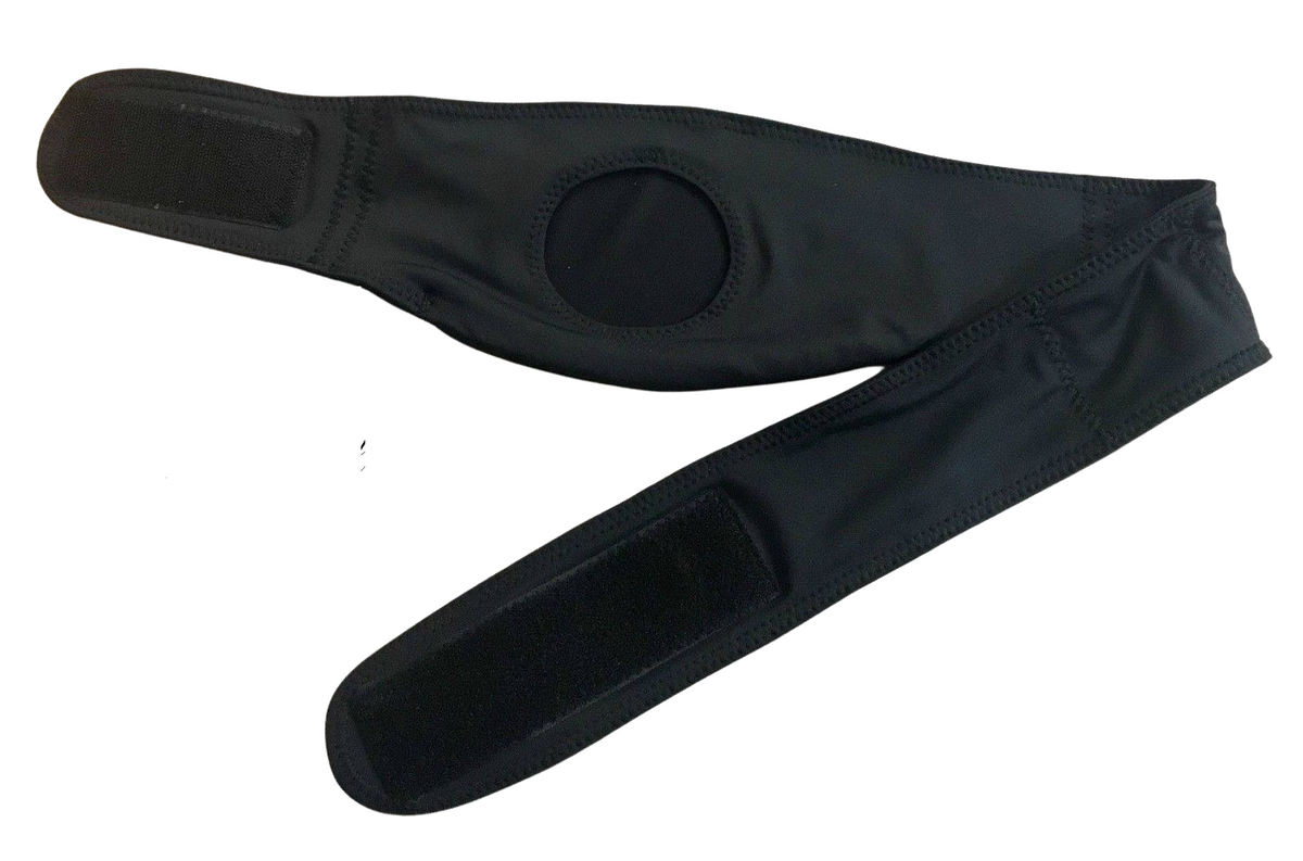Soft Material Black Horizontal Ostomy -Stoma Bag Belt- Ileostomy -Colostomy -Hernia Belt
