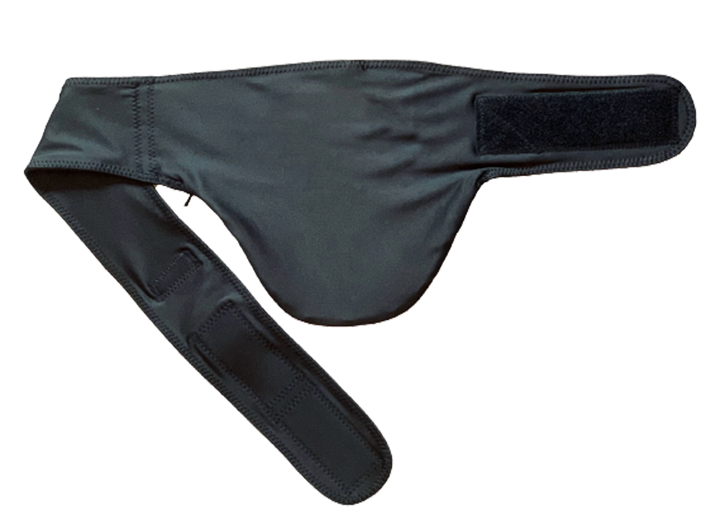 Soft Material Black Vertical Ostomy Belt-Stoma Bag Belt- Stoma Belt- Ileostomy Belt-Colostomy Belt-Hernia Belt image 1