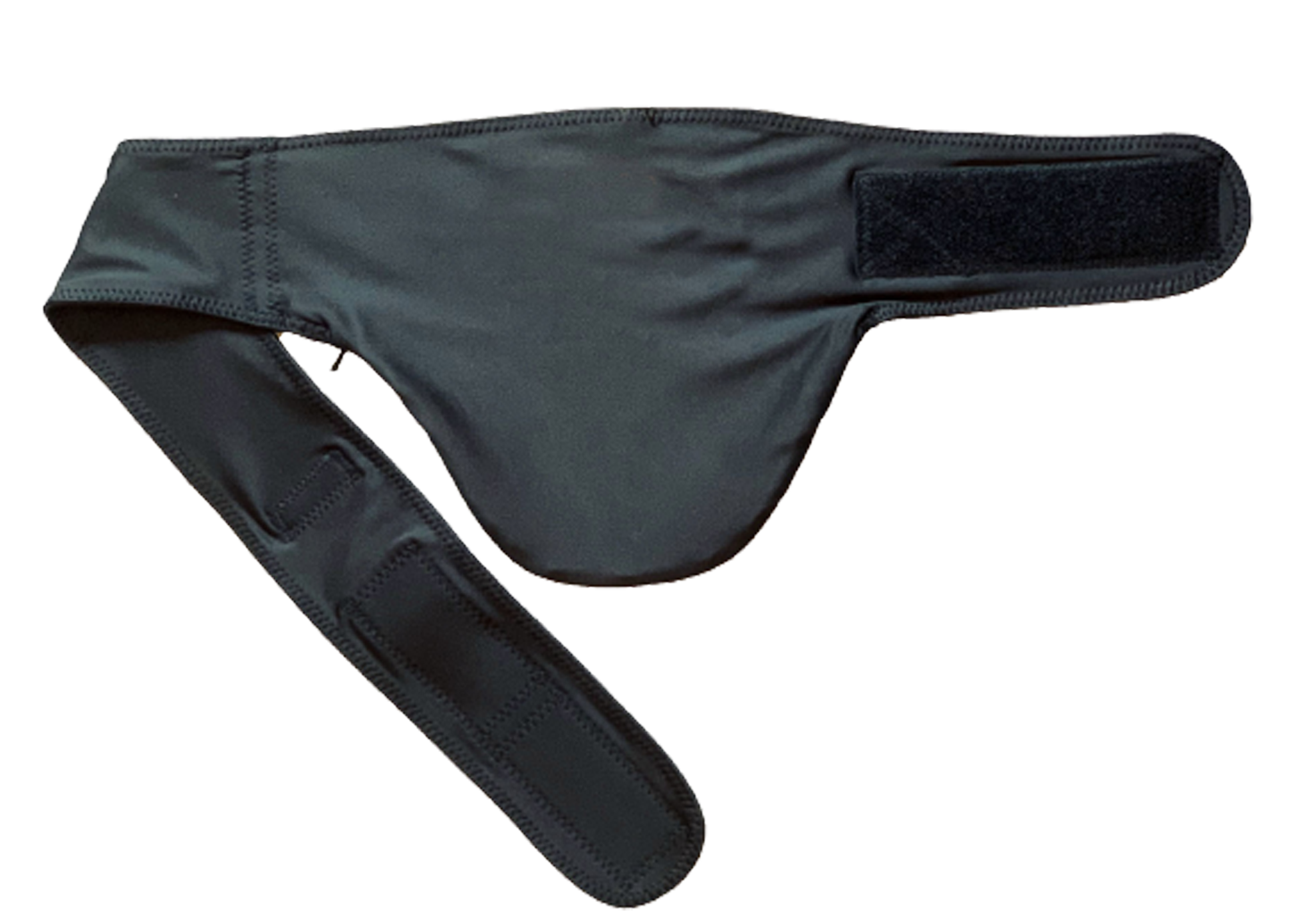 Soft Material Black Vertical Ostomy Belt-Stoma Bag Belt- Stoma Belt- Ileostomy Belt-Colostomy Belt-Hernia Belt image 1